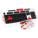 Wireless 2.4Ghz Gaming Keyboard Mouse Combo